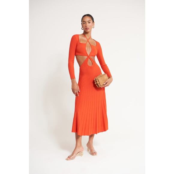 Cult Gaia FERGIE KNIT DRESS Size XL New with Tags - Picture 2 of 9